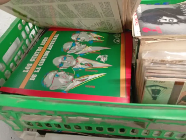 Vinilos grandes y pequeños