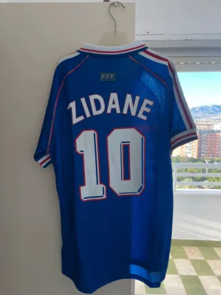 Camiseta Francia Zidane Retro Talla L