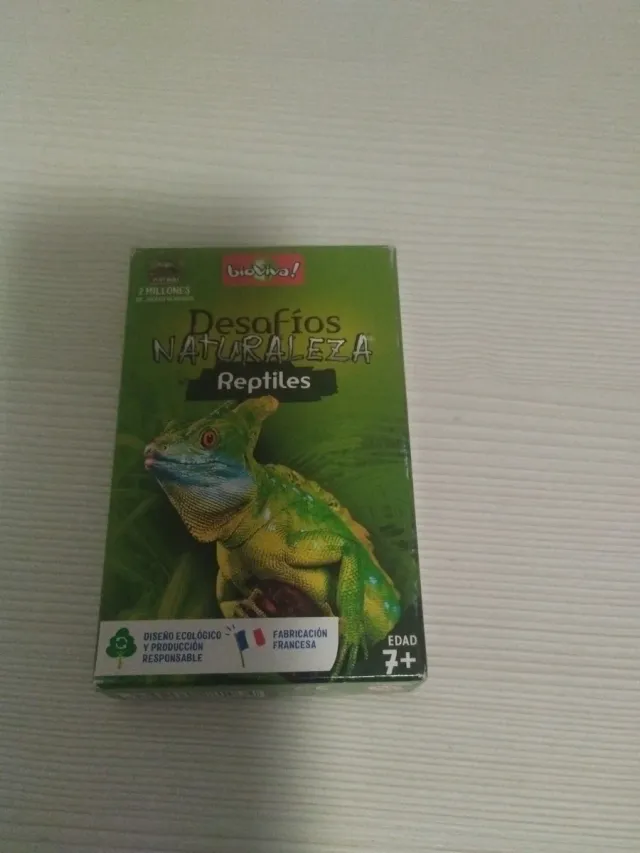 Juego Bioviva Desafíos Naturaleza Reptiles