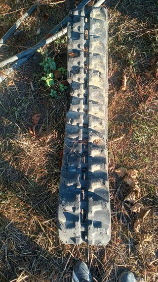 Cadena goma mini excavadora