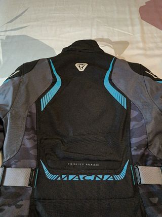 Chaqueta Moto Impermeable Macna Mujer