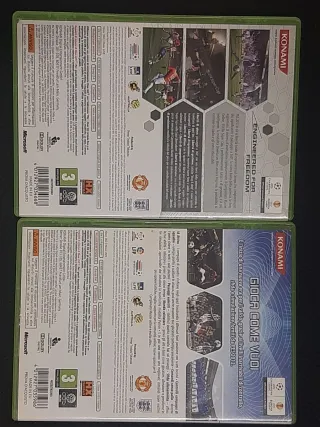 Giochi XBOX 360 PES 2011 e 2012