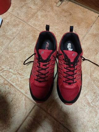 Zapatillas Fila Trail Running Rojas