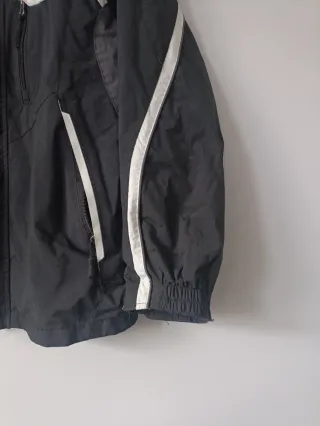 Chaqueta Columbia Negra y Gris para 14-16 AÑOS 