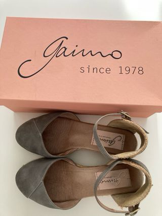 Alpargatas Gaimo Gris Talla 36