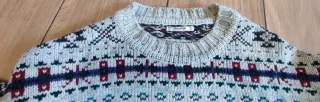 Jersey Pull&Bear – Estilo Fair Isle / Escocés