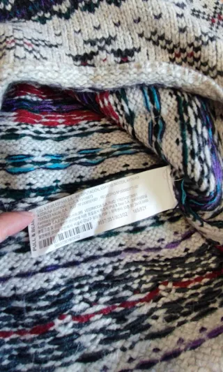 Jersey Pull&Bear – Estilo Fair Isle / Escocés