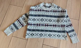Jersey Pull&Bear – Estilo Fair Isle / Escocés