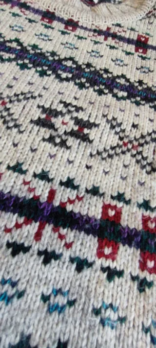 Jersey Pull&Bear – Estilo Fair Isle / Escocés