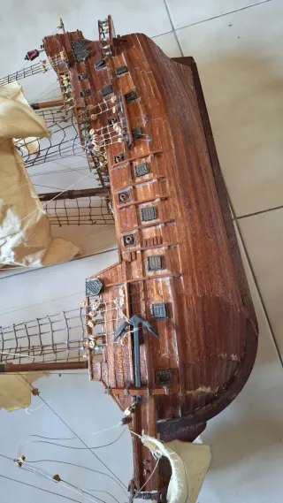 Maqueta Galeón Español San Juan del Siglo XVI