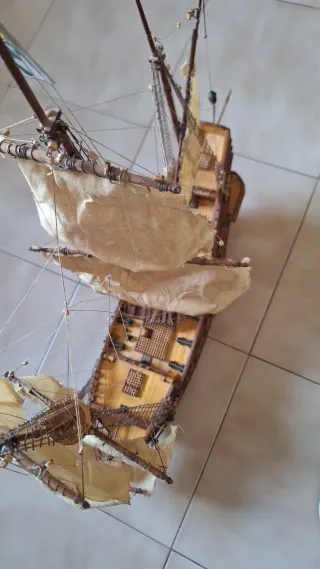 Maqueta Galeón Español San Juan del Siglo XVI