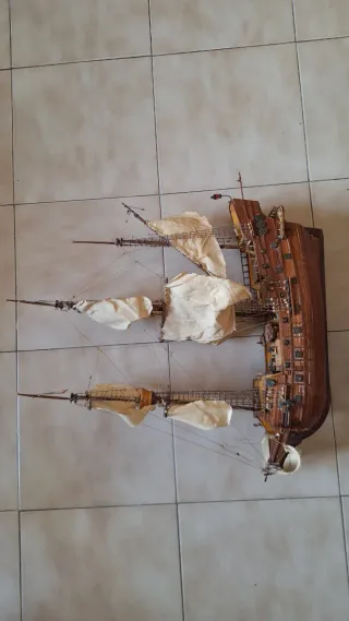 Maqueta Galeón Español San Juan del Siglo XVI