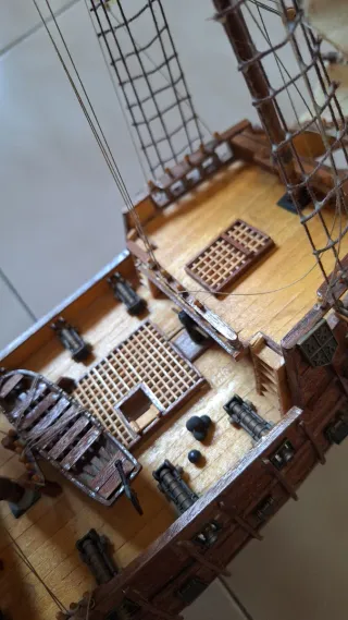 Maqueta Galeón Español San Juan del Siglo XVI