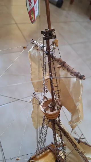 Maqueta Galeón Español San Juan del Siglo XVI