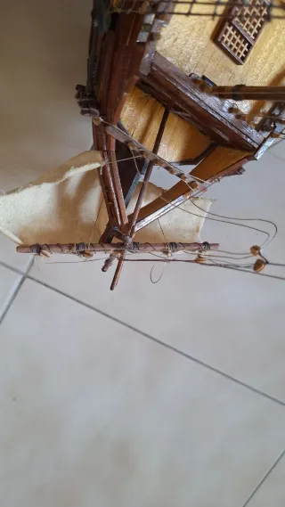 Maqueta Galeón Español San Juan del Siglo XVI