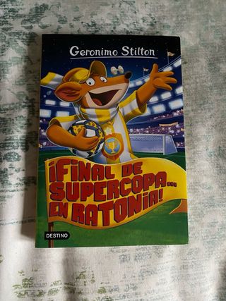 Pack de dos libros geronimo stilton nuevos