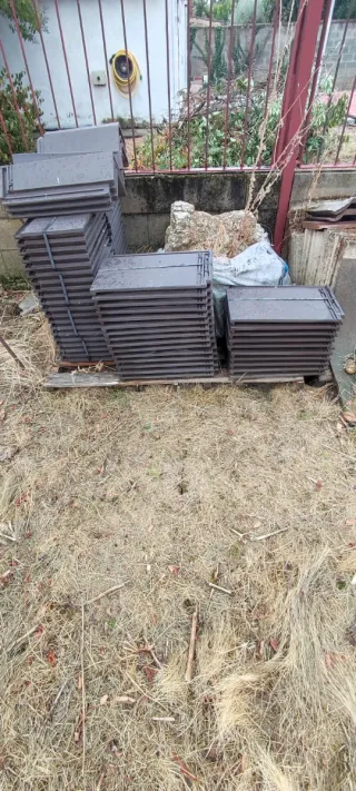 Teja plana lógica Covert marrón 