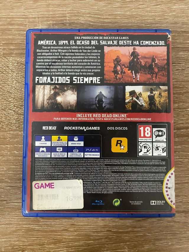 Red Dead Redemption 2 PS4