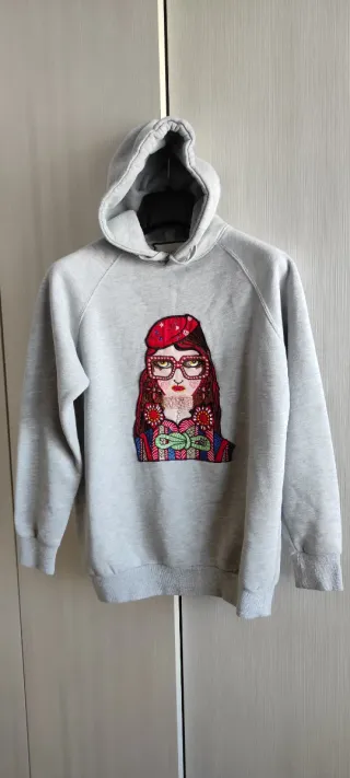 Felpa con cappuccio Gucci donna