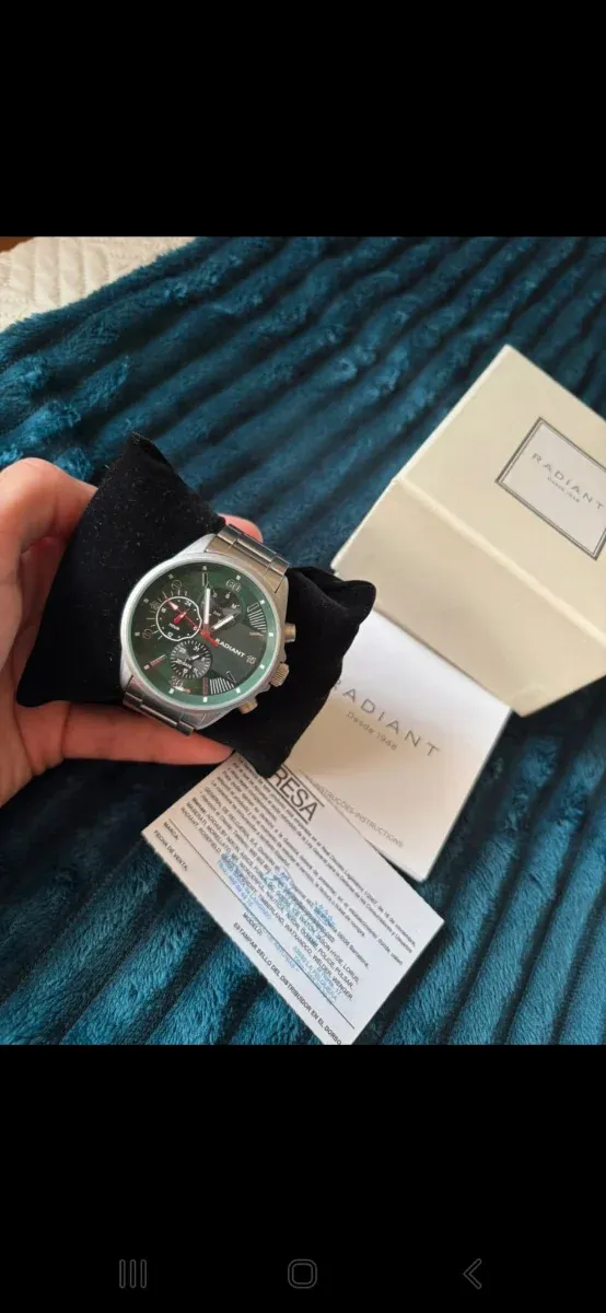 ¡Última Oferta! Reloj Radiant Cronógrafo Verde y P