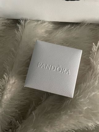 Anillo Pandora Corazón Rosa