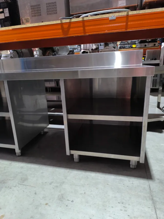 Mueble cafetero acero inoxidable