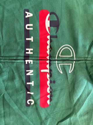 Felpa Champion Verde Taglia XL 13/14y