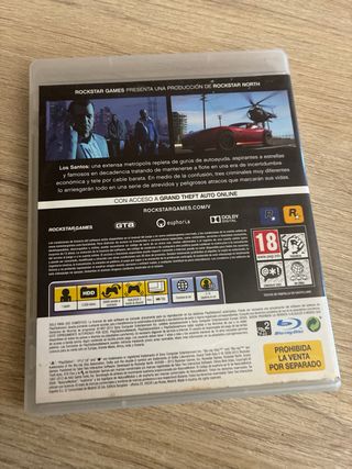 Grand Theft Auto V para PS3