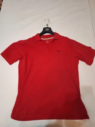 Polo Nike Rossa Taglia L