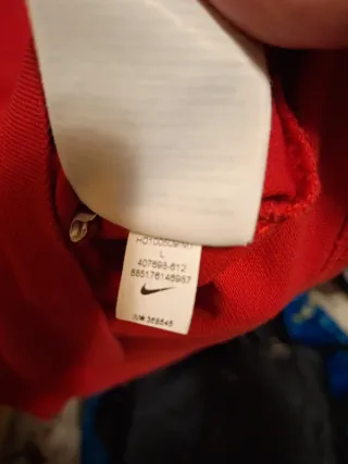 Polo Nike Rossa Taglia L