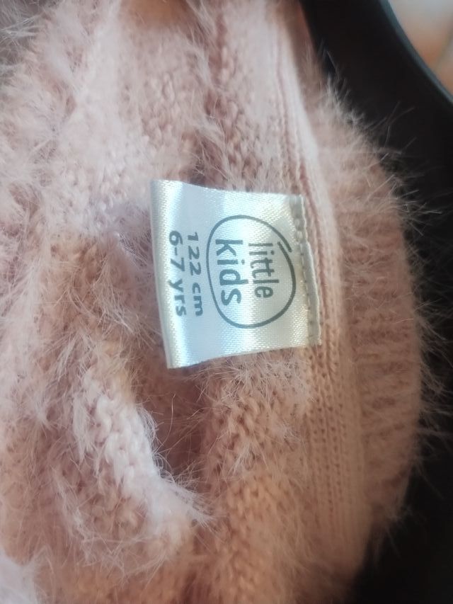 Jersey niña rosa erizo talla 122