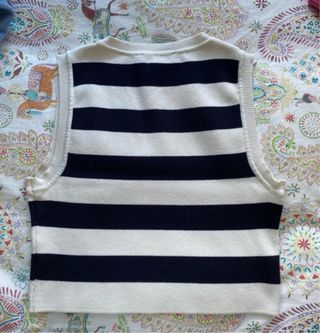 Top corto Zara rayas