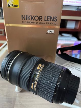 Objetivo Nikkor AF-S 24-70mm f/2.8G ED