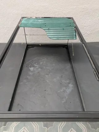 Terrario Tortuga con Filtro y Calentador