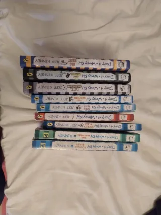 Diary of a Wimpy Kid inglés 9 libros