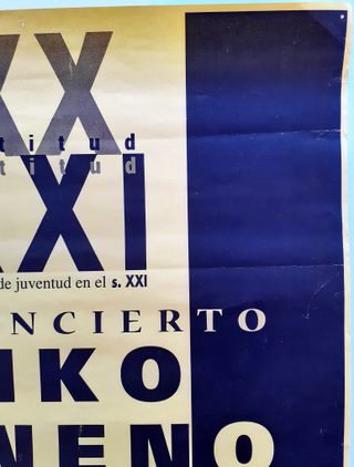 Poster Kiko Veneno Cartel Concierto Tour Gira Rock