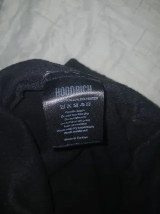 Pantalón largo Hoodrich negro talla XS
