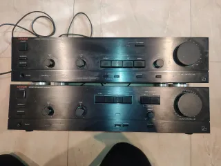 Amplificadores Luxman Integrados Negros