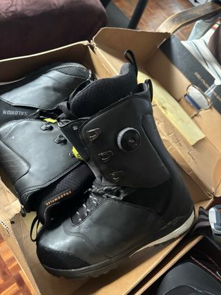 Botas y Gafas Snowboard