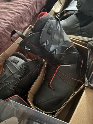 Botas y Gafas Snowboard