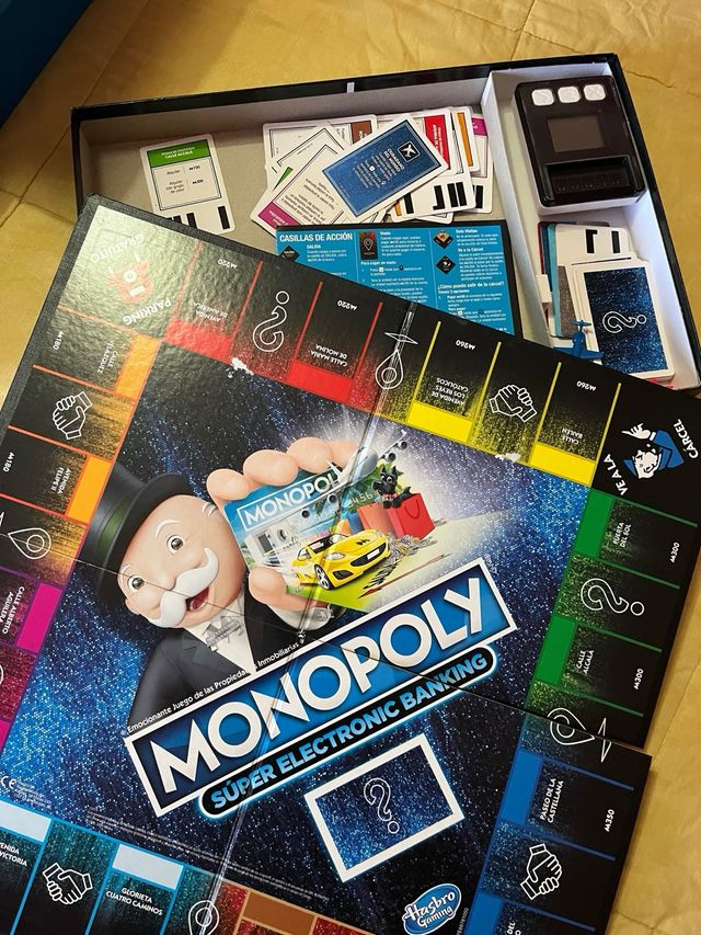 Monopoly Super Electronic Banking Juego