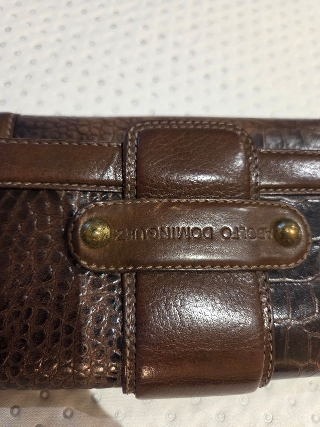 Billetera Adolfo Domínguez Marrón