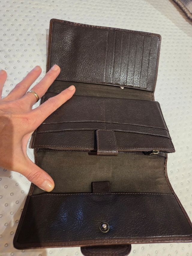 Billetera Adolfo Domínguez Marrón