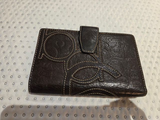 Billetera Purificación García Marrón