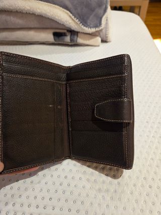 Billetera Purificación García Marrón