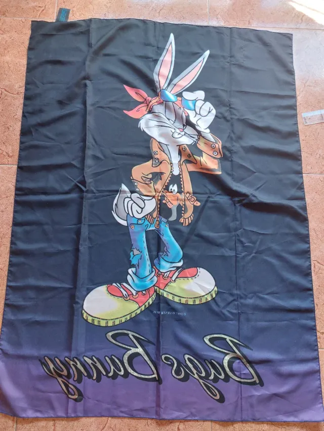 Póster Textil Bugs Bunny Vintage Años 90