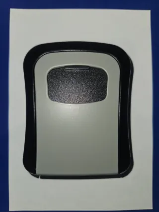 Caja Guardallaves Negra y Gris