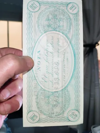 Billete 2 Pesetas Denia 1936