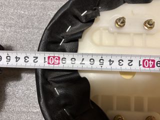 Asiento café racer negro 52x25x5 cm universal