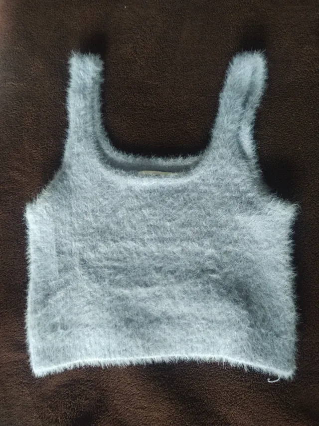 Top Stradivarius azul